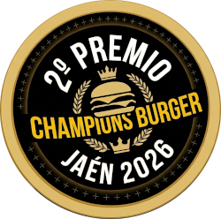 2º Premio Champions Burger Jaén 2026